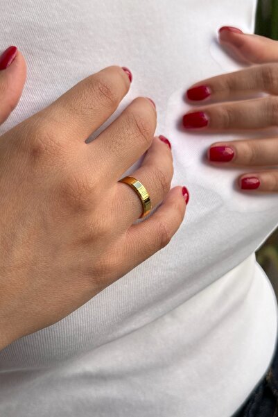 Utku Kuyumculuk 22 Ayar 4 Mm Düz Alyans Yüzük