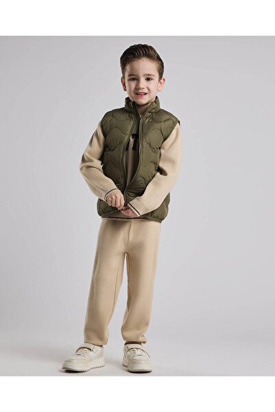 R&B سترة مبطنة بسحاب للإغلاق