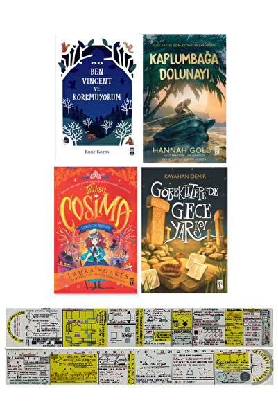 Genç Timaş Ben Vincent Ve Korkmuyorum+kaplumbağa Dolunayı+talihsiz Cosima+göb...