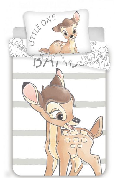 Bambi Disney Little One children's bedding set 100×135cm, 40×60 cm