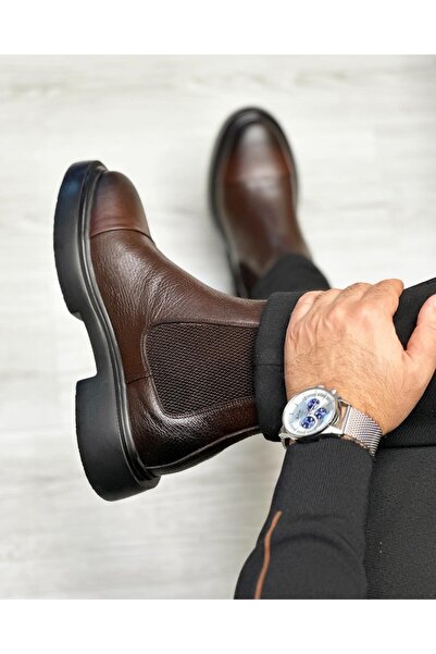 İtallano Ayakkabı ΑΝΔΡΙΚΕΣ ΜΠΟΤΕΣ ΚΑΘΗΜΕΡΙΝΕΣ ΑΠΟ ΓΝΗΣΙΟ ΔΕΡΜΑ EVA RUNY