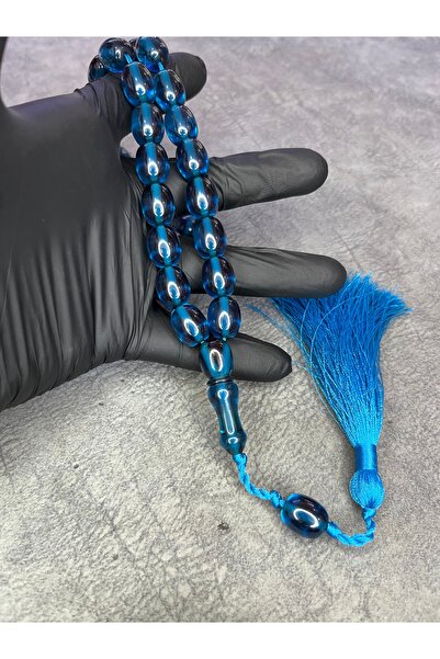 Mos Tespih Large Size Rope Tasseled High End Tightening Amber Prayer Beads