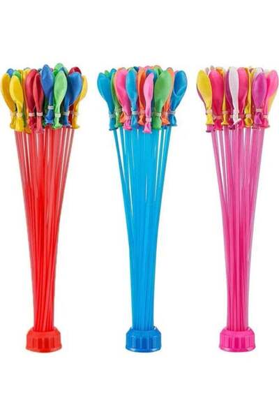 Generic Quick-Fill Water Balloons – 111 Balloons in 60 Seconds – Self-Sealing Balloon Set