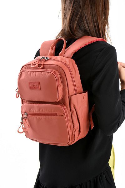 571 Collections Çanta Ultra-Light Stylish and Waterproof Medium Backpack Tile Model: (571-13-9D)