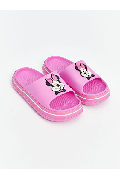 LC Waikiki New Season Minnie Mouse Printed Girl's Beach Slippers - S5If33Z4
