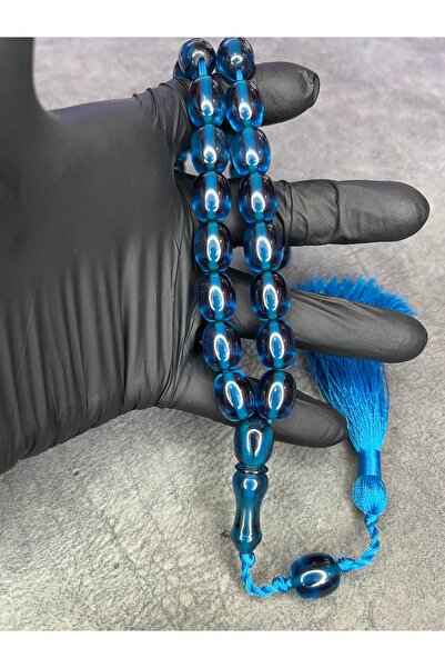 Mos Tespih Large Size Rope Tasseled High End Tightening Amber Prayer Beads