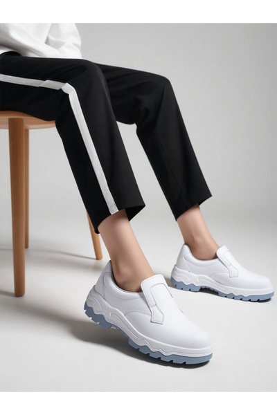 PayBuy Cilt Deri İş Ayakkabısı 060 Su Geçirmez Çelik Burunlu Mekap Suya