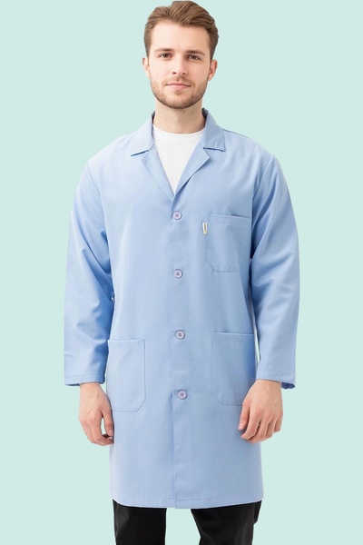 PayBuy Men's Long Sleeve Business Apron 75 Polyester Oekotex Vanessa Apron Collar Comfortable
