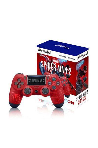 Alpha x SpiderMan 2 Themed Wireless Controller For PlayStation 4 - LIMITED EDITION