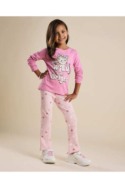 R&B طماق مطبوعة بخصر مطاطي