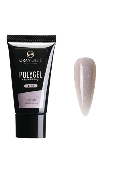 Intisimo Sticlă pentru unghii Polygel, aspect strălucitor, UV/LED, nuanța nr....