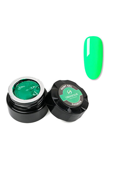 Intisimo Gel pentru unghii, Nail Art, Nuanță nr. 06, Verde