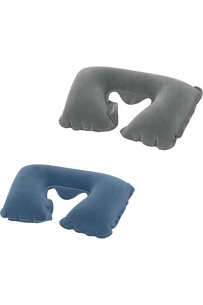 BESTWAY | Flocked Air Neck Rest | Inflatable Camping and Travel Pillow | For Indoor and Outdoor Use