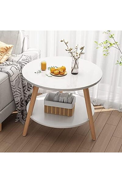 Türkiye Coffee Table Modern Home Small Tea Table Simple Living Room Bedroom Sofa Small Side Table Double Sto