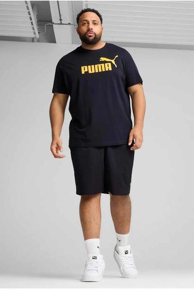 Puma Ess Logo Tee Чоловіча футболка 682533-16 СИНІЙ