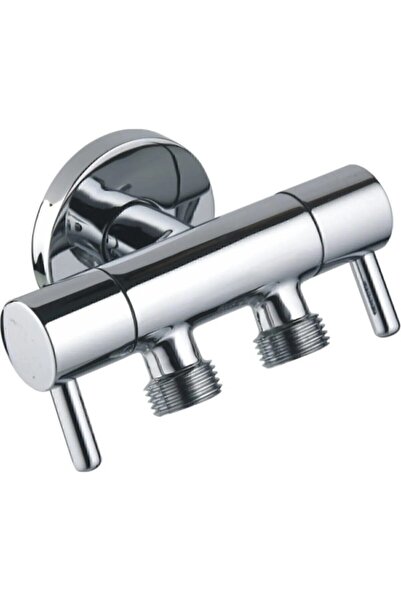 SUVİA Çift Çubuklu Çıkışlı Lüx Taharet Musluğu Paslanmaz Çelik Hijyenik Tahar...