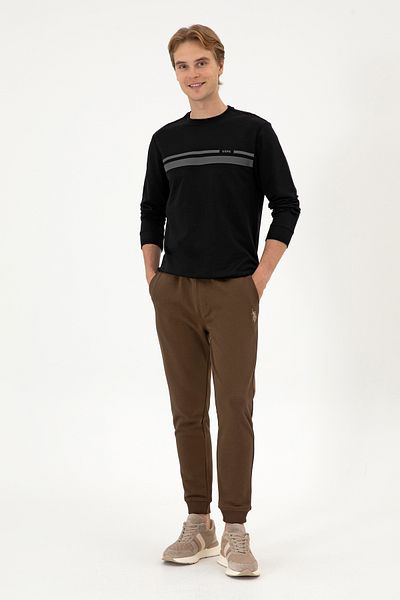U.S. Polo Assn. Men's Brown Sweatpants 50313765-Vr029