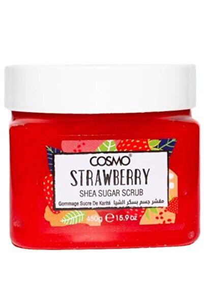 Cosmo Shea Butter and Strawberry Sugar Scrub by - 450g