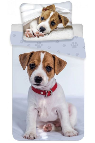 Animals Dog Red Collar bedding cover 140×200cm, 70×90 cm