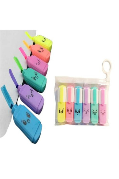 Banadabak Phosphor Pen Mini Emoji 6 Colors