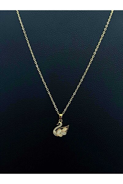 Beyza Jewelry Kuğu Gold Kolye