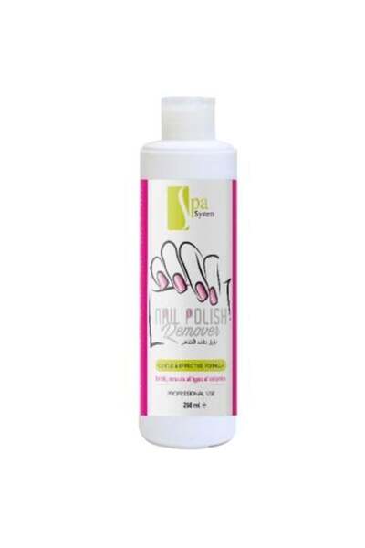 Spa System مزيل طلاء أظافر لطيف وفعال من سبا سيستم - 250 مل