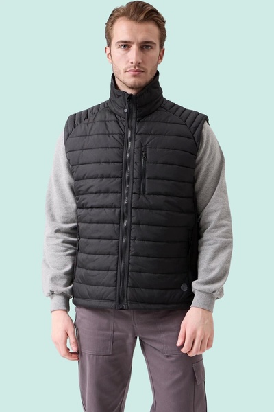 PayBuy Men's Winter down Vest Lightweight and Warm Nepeta Bomber Water
