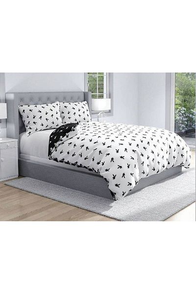 Playboy Monochrome bedding set 140×200cm, 70×90 cm