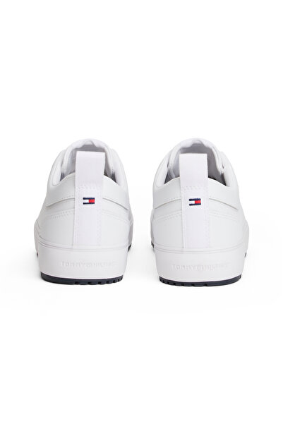 Tommy Hilfiger Tommy Hilfiger Men White Hi Vulc Core Low Top Sneakers
