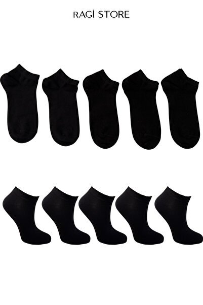 ragistore 5-συσκευασία χωρίς ραφές ίσιες χτενισμένες βαμβακερές μαύρες γυναικ...