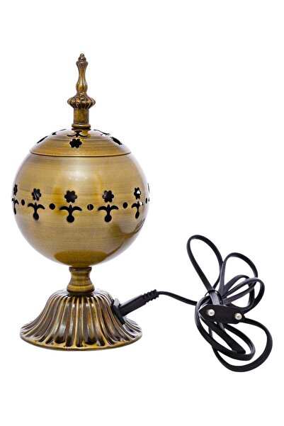 Generic مبخرة كهربائية برائحة العود العربي، محمولة للاستخدام المباشر (نحاس)