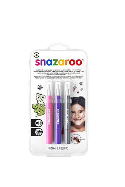 Snazaroo قلم فرشاة فانتازي - رسم على الوجه والجسم