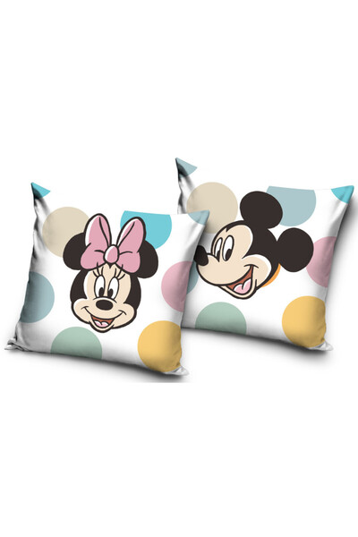 Mickey Mouse Disney Minnie Mickey Cushion, Decorative Cushion 40x40 cm