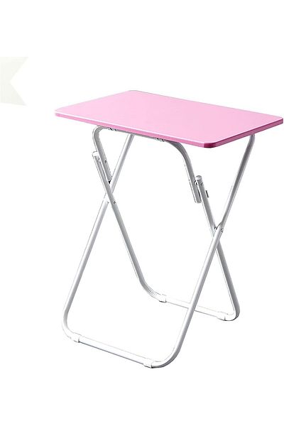 Türkiye Folding Table, Simple Study Desk, Small Dining Table, Laptop/Portable Camping Table, 7 Colors (Color