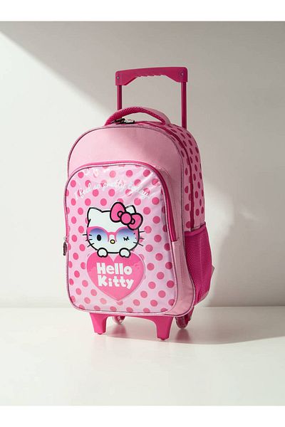Hello Kitty 5-Piece Trolley Backpack Set
