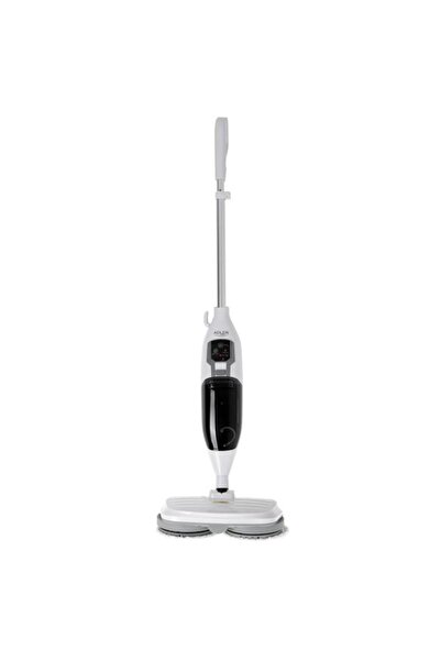 adler Mop cu abur rotativ AD 7052, 1300 W, 3 setări de putere, rezervor detașabil 0,55 l, cablu de 5 m (Wh)