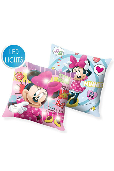 Minnie Mouse Disney Minnie LED Light-Up Pillow, Decorative Pillow 40x40 cm