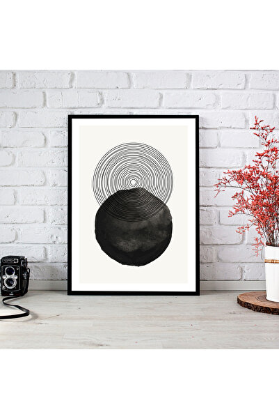 woodsia Tablou cu poster din lemn MDF cu aspect de cadru dintr-o bucată MNMD TEK0565