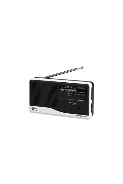ELTRA Ceas radio, 155x85x38mm, alb/negru