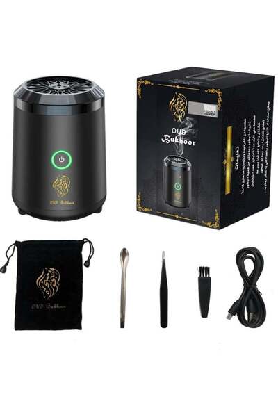 Generic بخور العود بخور العود الكهربائي قابل لإعادة الشحن عبر USB أفضل هدية ل...