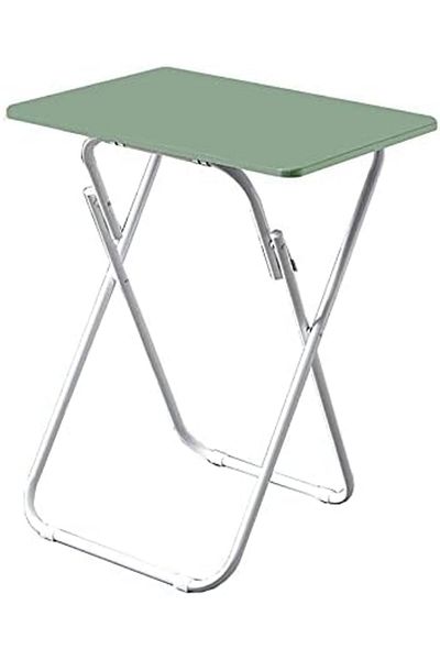 Türkiye Folding Table, Simple Study Desk, Small Home Dining Table, Laptop/ Camping Table, 7 Colors (Color: F
