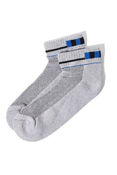 R&B 3 Pack Printed Ankle Socks