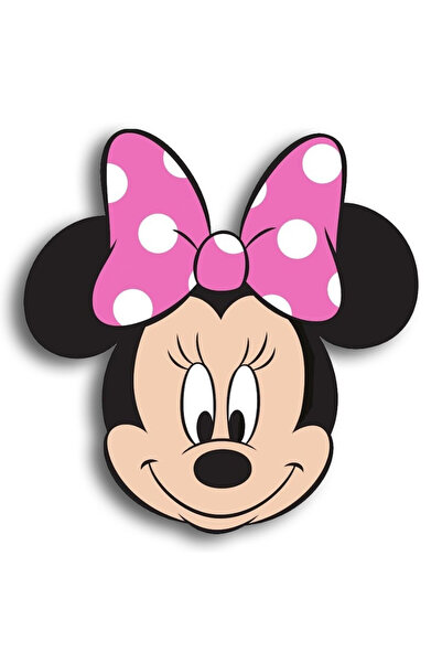 Minnie Mouse Disney Minnie Head 3D decorative pillow 35 cm Velour