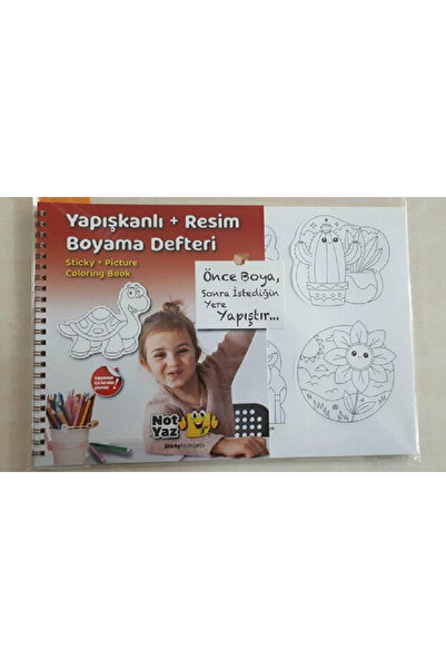 ADN KIRTASİYE Yapışkanlı Resim Boyama Defteri