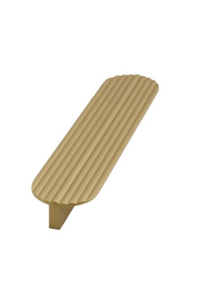 Badem10 Teke Matte Gold Metal Handle 224 mm 22.4 cm Kitchen Cabinet Handle Handle Furniture Drawer Cabinet Handles