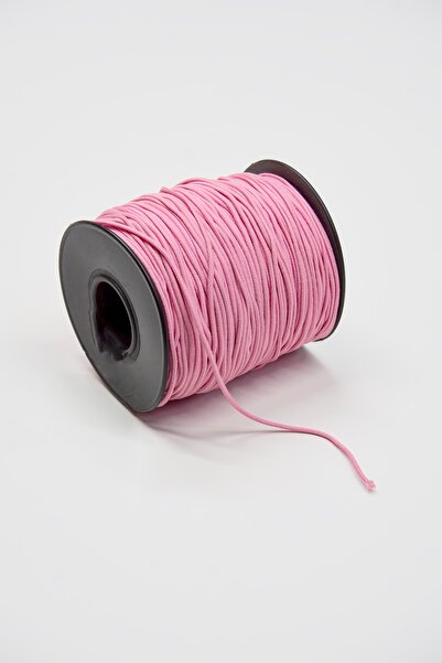 Dokumarkt Λεπτό στρογγυλό λάστιχο 1,5 mm - Λαστιχένιο κορδόνι - Αξεσουάρ - Λάστιχο διακόσμησης - 100 μέτρα