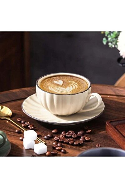 Generic Ceramic Tea Cup,Flower Shaped Coffee Mug with Saucer ,Creative Coffee...