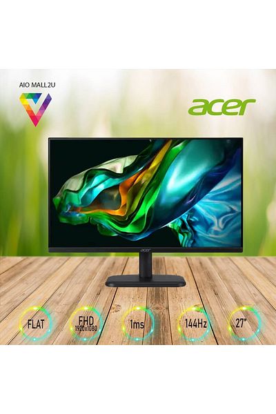ACER 27" EK271 P6BMIX LCD Monitor /IPS/ FHD 1ms 144Hz/ BLACK