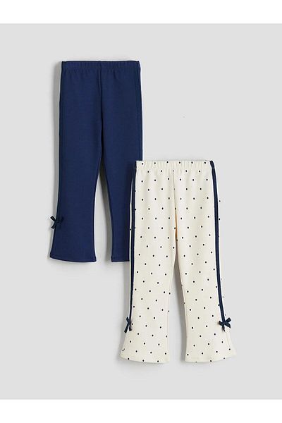 LC Waikiki Girls' Flared Leggings 2-Piece (W5)
