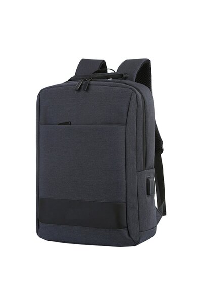 OEMN BLACK IT backpack, LAPTOP, 2 zippers, lining, 42x30x12cm